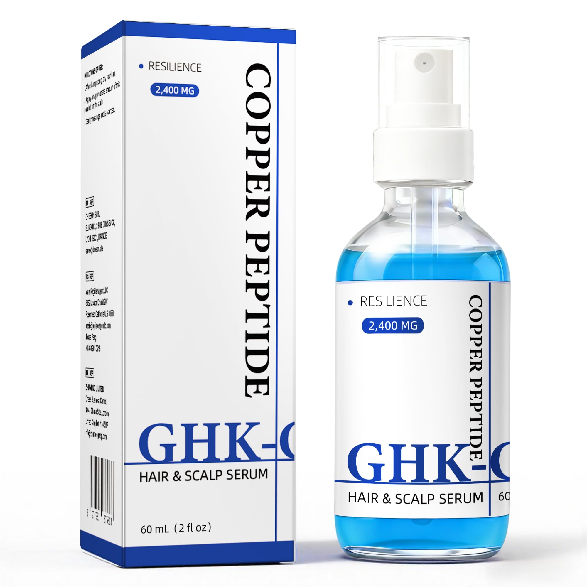 ghk-cu topical hair growth purchase Amazon.com: Copper Peptide Shampoo - Anti Hair Loss Shampoo