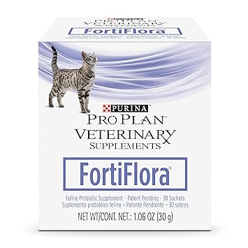 Purina Fortiflora Feline Nutritional Supplement Box, 30gm
