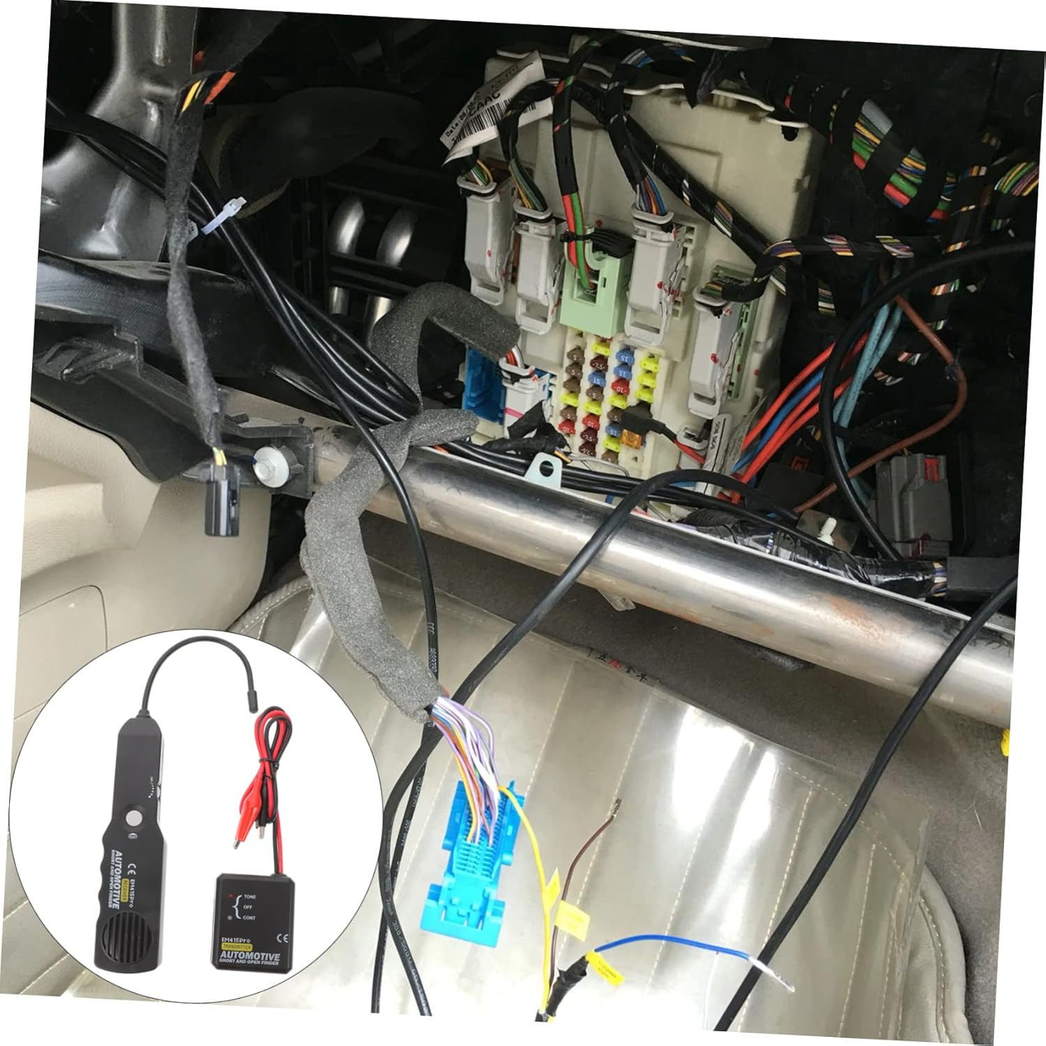 SOLUSTRE Automotive Cable Circuit Tracer Short Open Detector Wire Tester Car Electrical Diagnostic Tool for Efficient Line Tracking