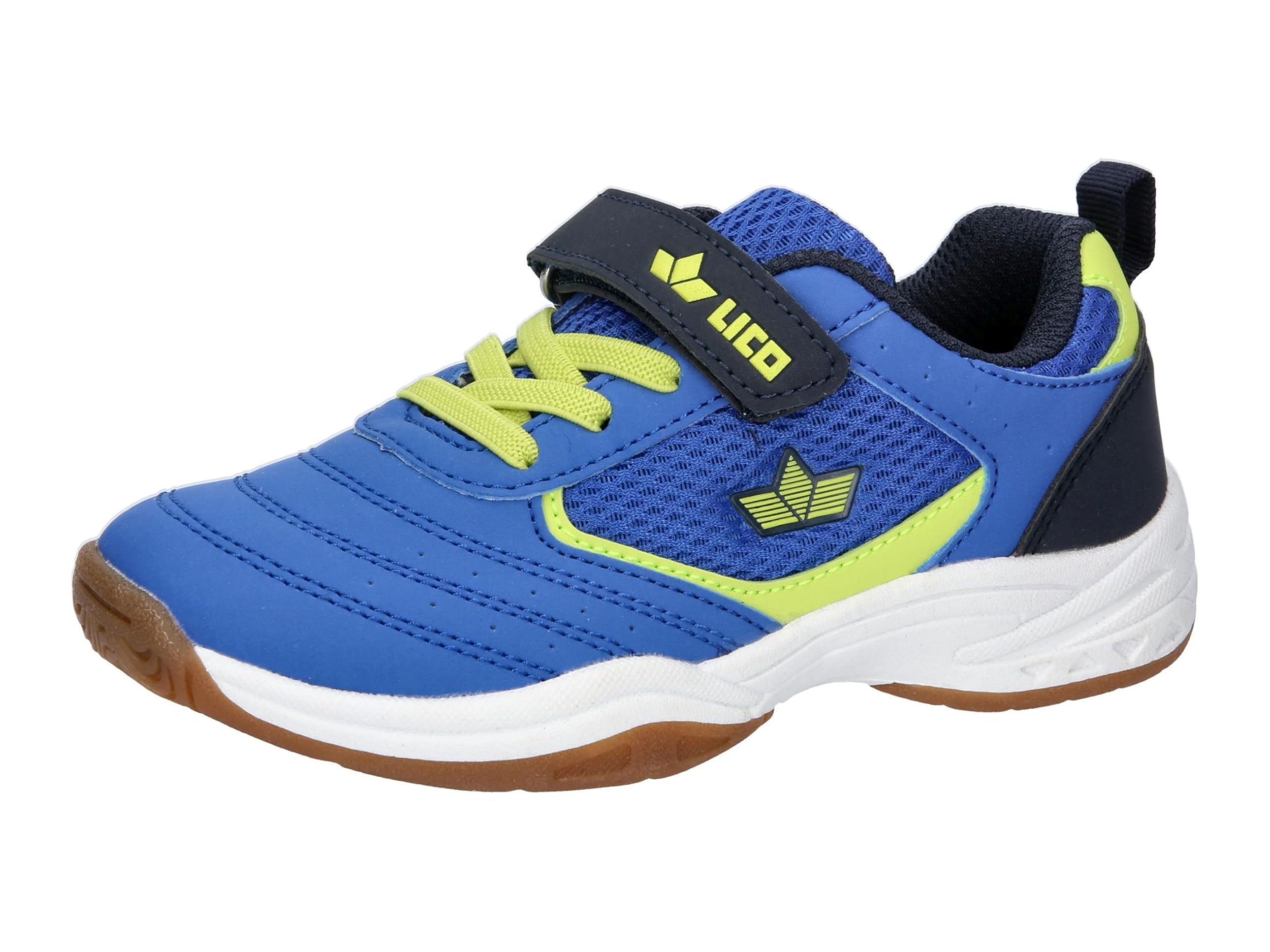 Lico Kerry VS, Indoor Sneakers, Blau/Marine/Lemon,