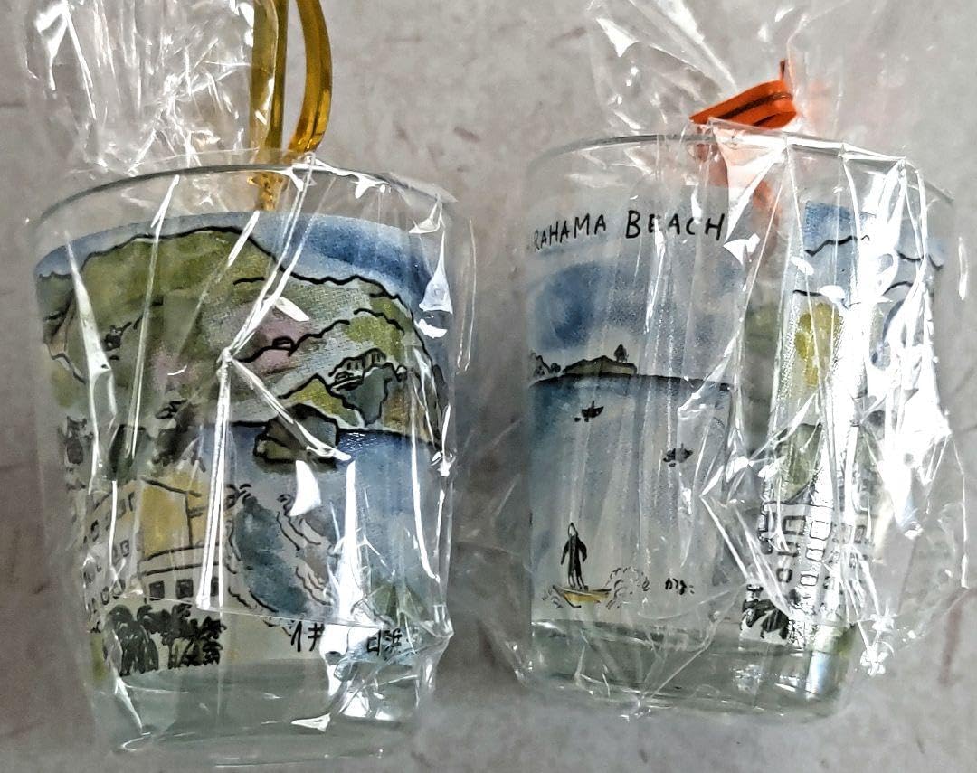 伊豆 白浜海岸 お酒 ショットグラス 2個セット