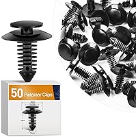 Vista 12 de GOOACC 50 piezas de clip de remache de montaje de moldura exterior con sello para panel de balancín para Hyundai Kia 87756-1F000 Elantra Kona Santa