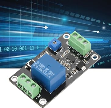 Timer Relay, Self Locking Delay On Off Time Switch Loop Module, Infinite Cycle Delay Timer Relay, Delay Relay for Electronic Experiment (DC12V)