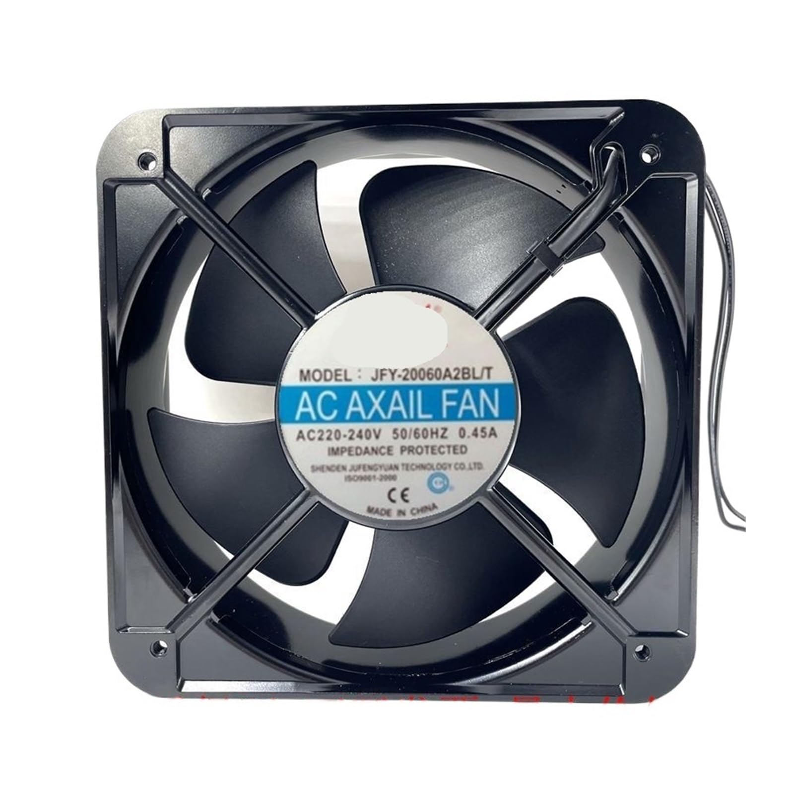 LWJYIPETZQ JFY-20060A2BL/T 220-240V 0.45A 20cm 20060 Cooling Fan