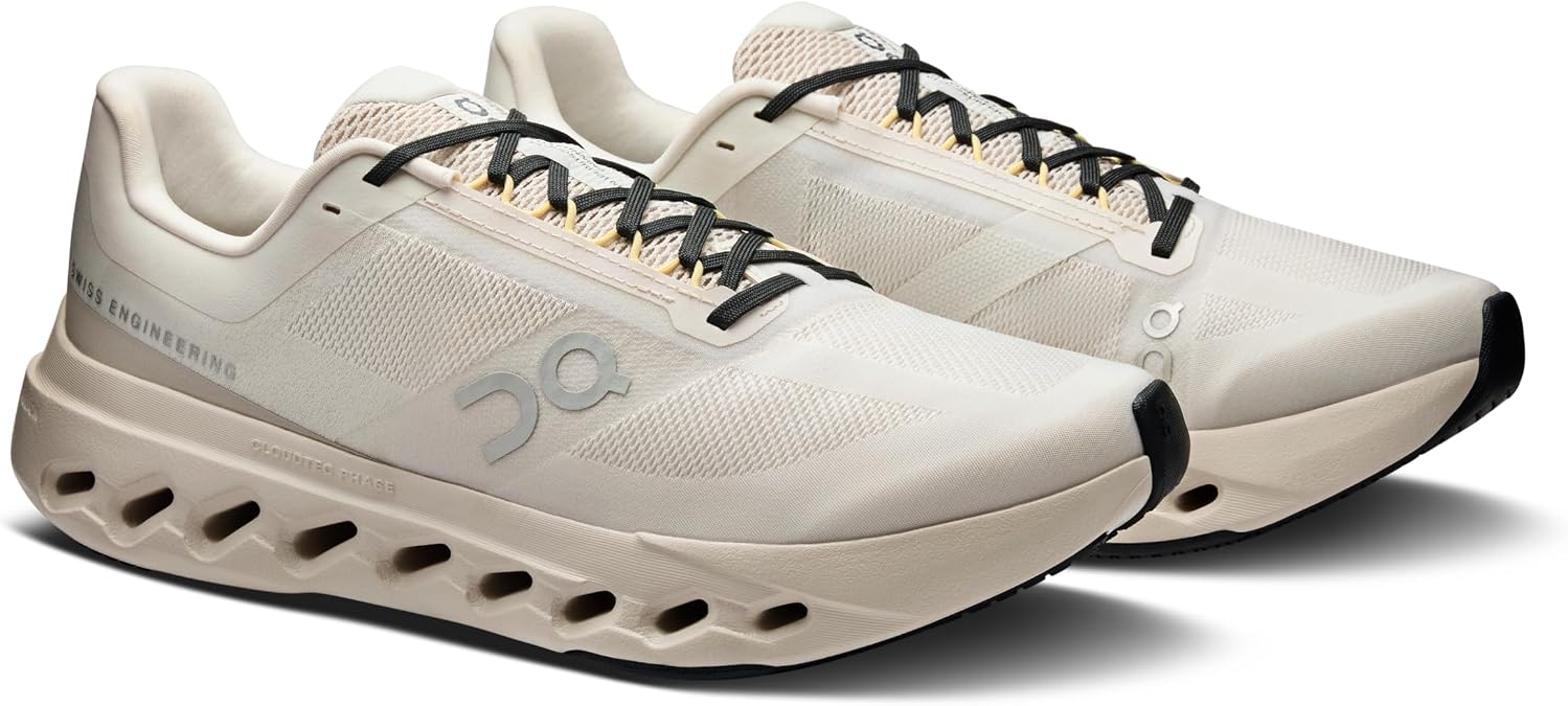 On Running Cloudsurfer Next Sneaker Ivory Silver