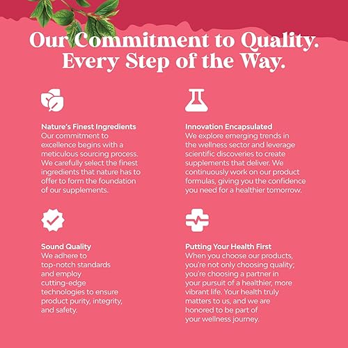 Miniatura 6 de Suplementos de fertilidad para mujeres con inositol y ácido fólico - Vitaminas preconcepcionales para mujeres para el equilibrio hormonal con