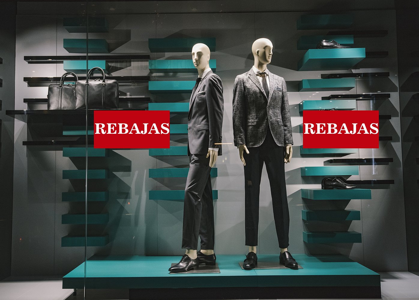 Vinilo de Rebajas 100% Removible Microventosa | Cartel Rebajas | Rebajas en tu escaparate | Pegatinas adhesivas Rebajas | Ofertas de su establecimiento Rebajas | Descuentos de su establecimiento