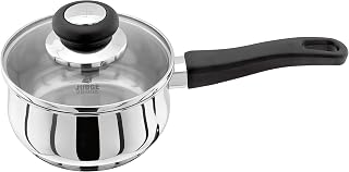Judge Vista Kochtopf aus Edelstahl, 14 cm, 0,85 L Kochtopf für Induktion, Ofenfest