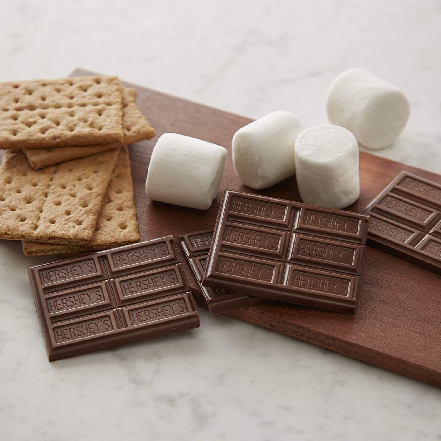 HERSHEY'S Milk Chocolate Candy, Bulk, Individually Wrapped, Gluten Free, 1.55 oz Bars (36 Count) : Grocery & Gourmet Food