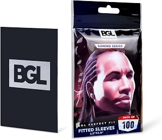 Big Georges Laraque BGL-SLV-FIT BGL Perfect Fit Sleeves Protector Gaming Series for Magic & Game Card Collectors 100 Per Pack 1-Pack (100 Total)