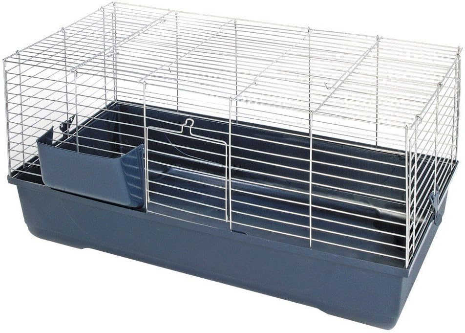 Kerbl konijnen/caviakooi Baldo 100cm zwart/zand