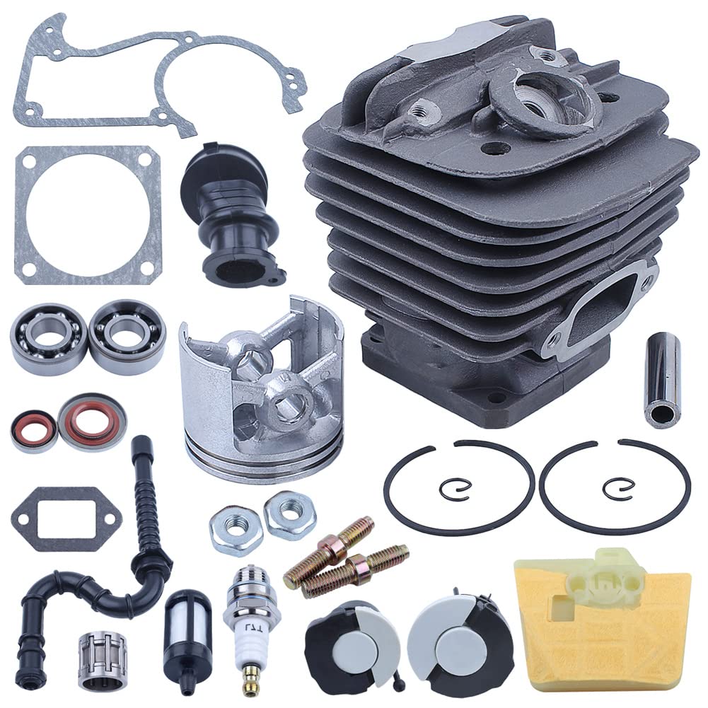 Kit de Filtre à air de Joint d'huile de Piston de Cylindre de 48 mm, pour tronçonneuse Stihl 036 Ms360 Ms 360, 11250201206, 1125 020 1206, 11250201215, 1125 020 1215, 11250201213