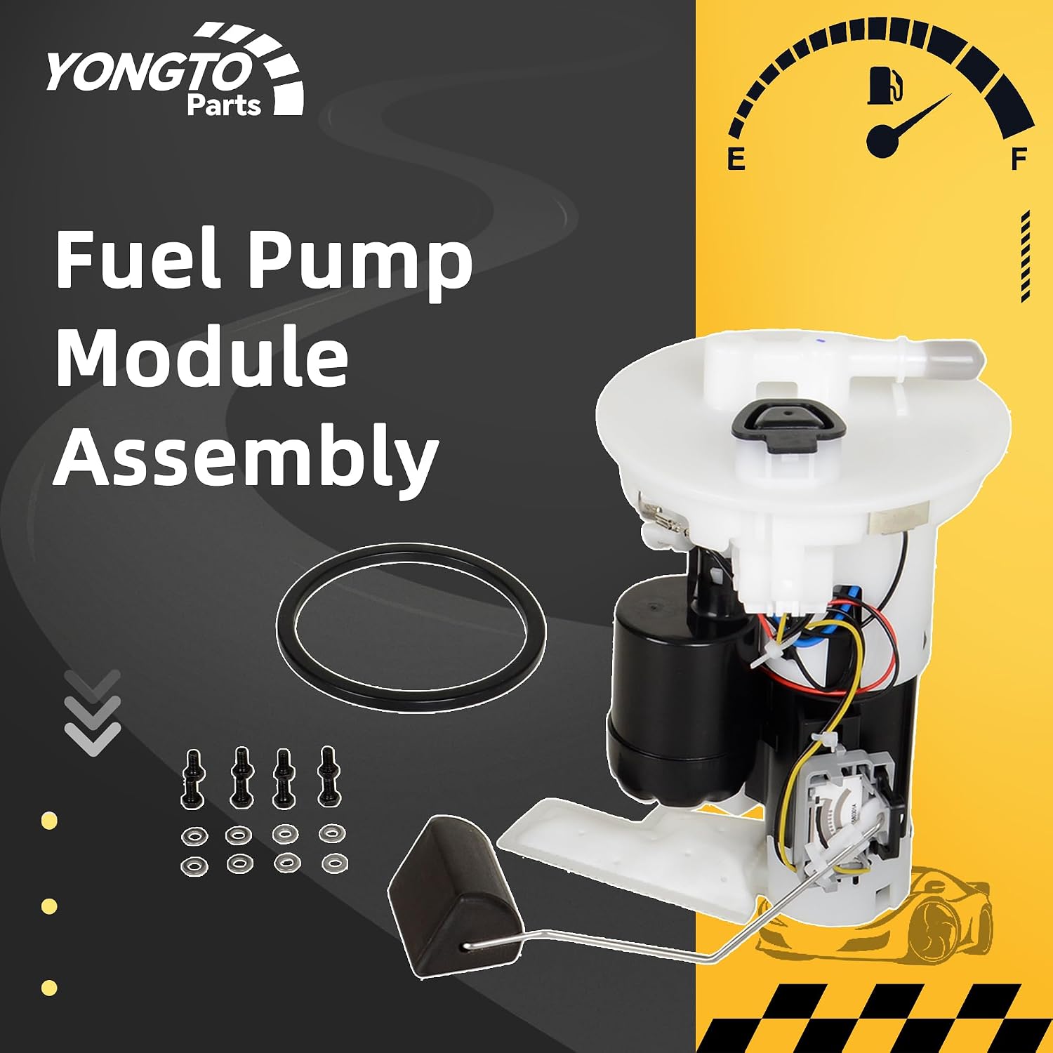 Fuel Pump Assembly SP9157M Compatible with Toyota Camry 2.2L 3.0L 1997-2001, Avalon 3.0L 1998-1999, Solara 2.2L 2.4L 3.0L 1999-2003 Replace OE 232210A030 9015950343 83320-33030