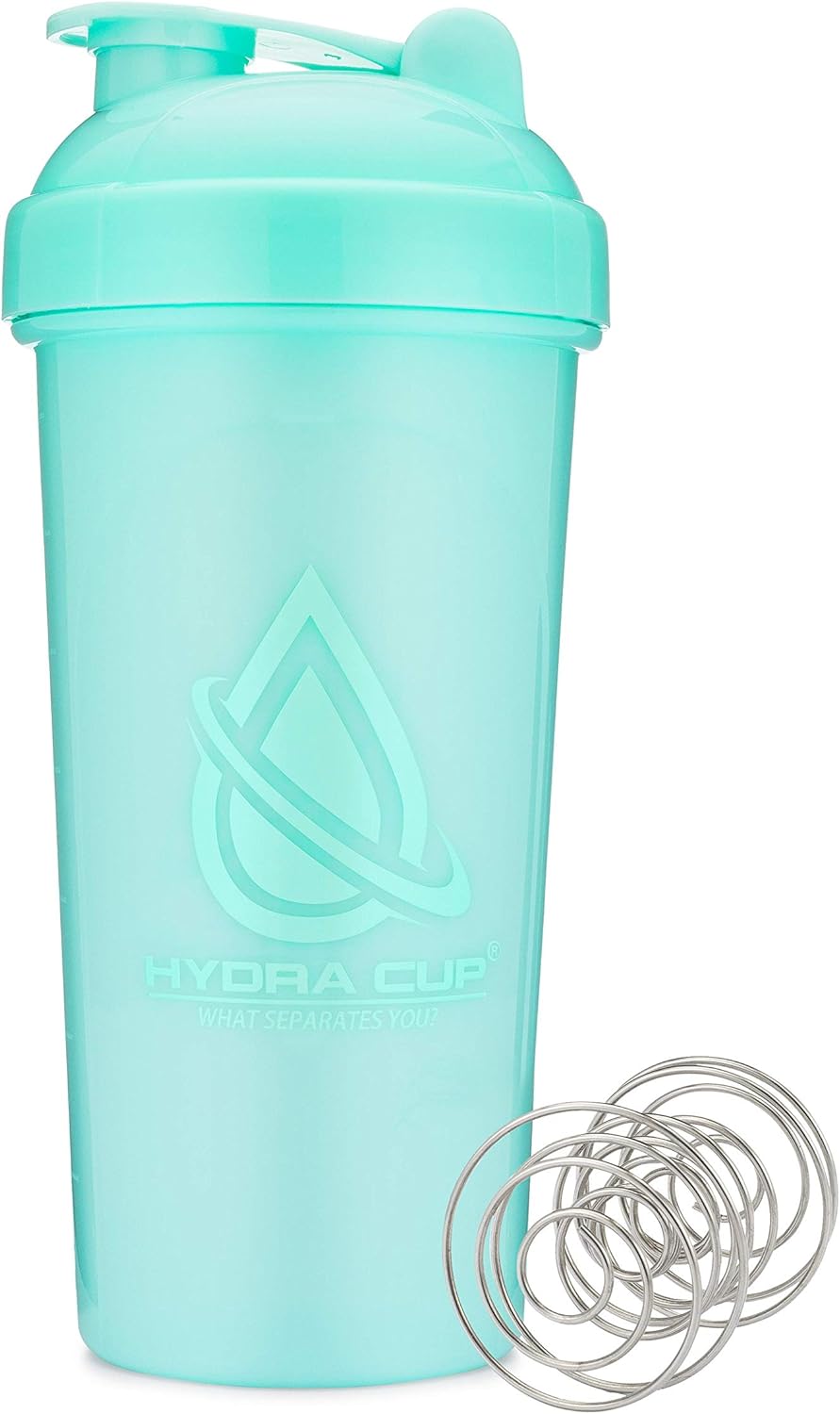 [6 Pack] 28-Ounce OG Shaker Bottles with Wire Whisk Balls, Shaker Cup Blender for Protein Mixes, Six Color Set : Home & Kitchen