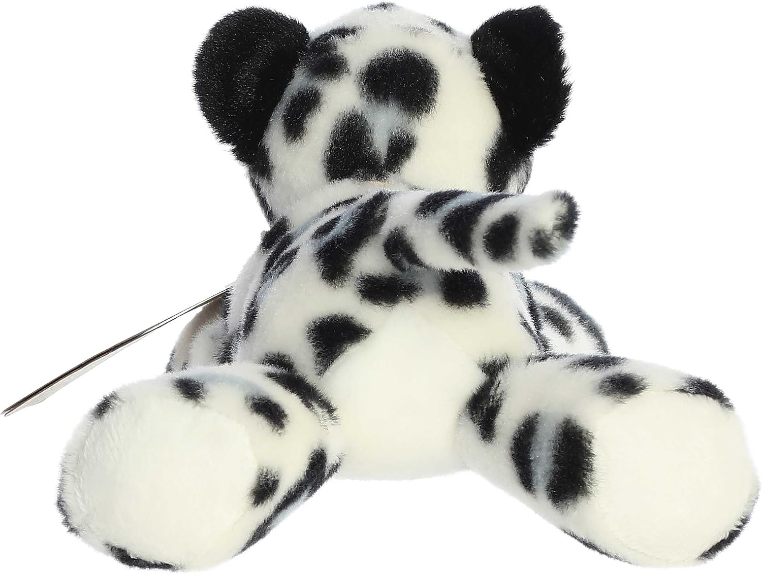 Aurora® Responsibly Made Eco Nation™ Eco Softies™ Snow Leopard Stuffed Animal - Ideal for Playtime Adventures - Perfect for Birthdays or Just Because - White 8 Inches