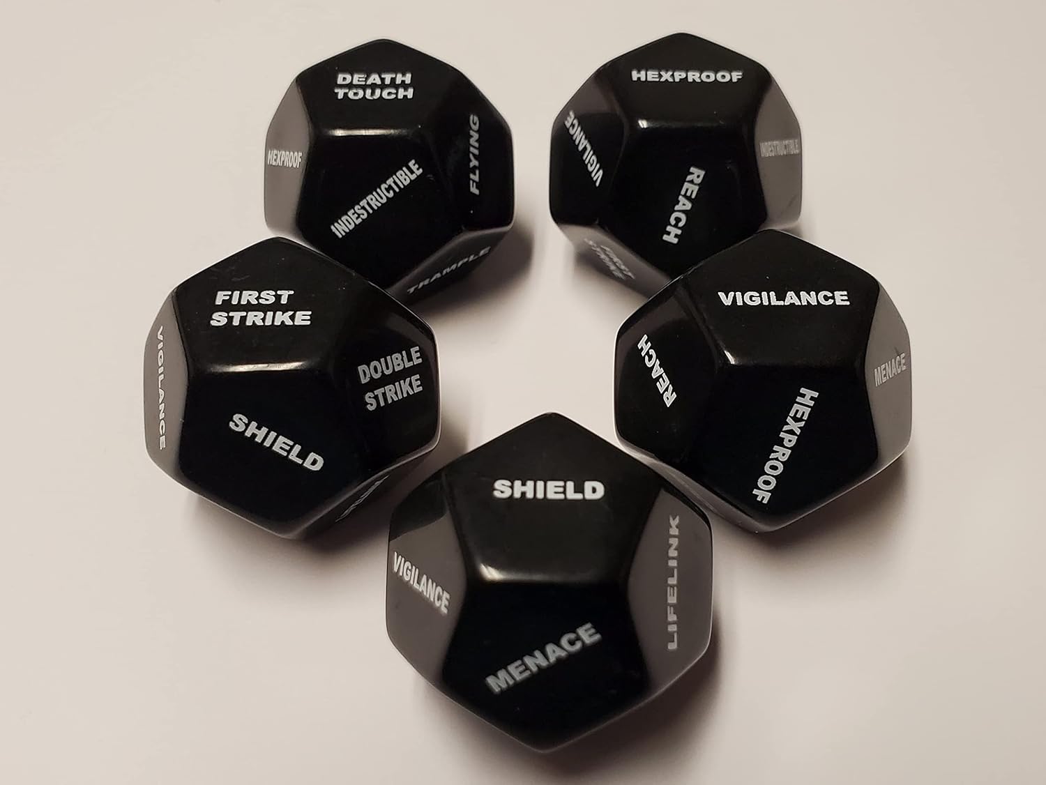 5X Deluxe 12 Sided Large Keyword Counters for Ikoria: Lair of Behemoths MTG CCG