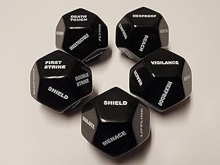 5X Deluxe 12 Sided Large Keyword Counters for Ikoria: Lair of Behemoths MTG CCG