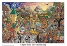 Tom Masse Magical Mystery Tour of 100 Beatles Songs Music Poster Print - 32x22