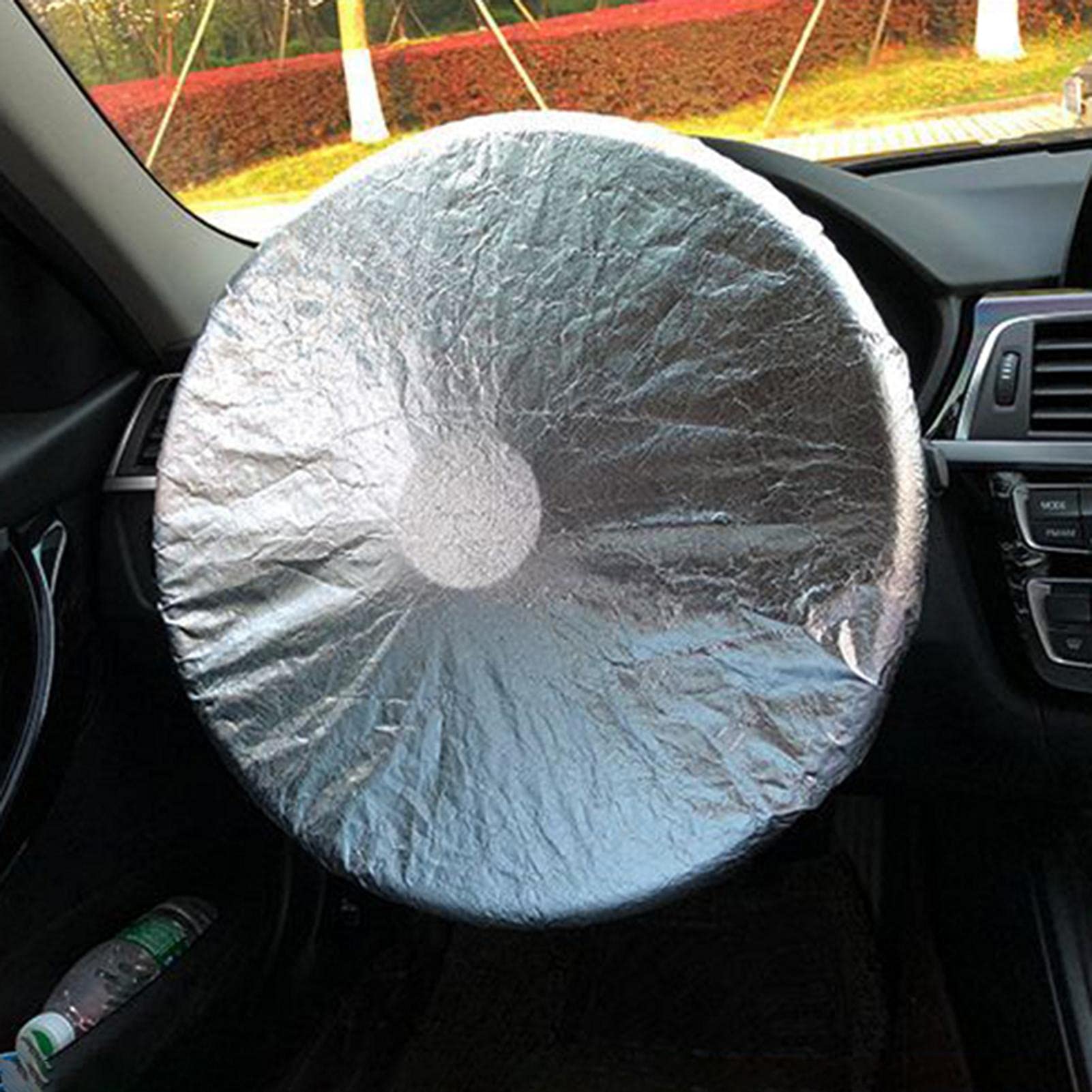 Flaconi 100PCS Protege Volant Voiture,Housse Volant Voiture