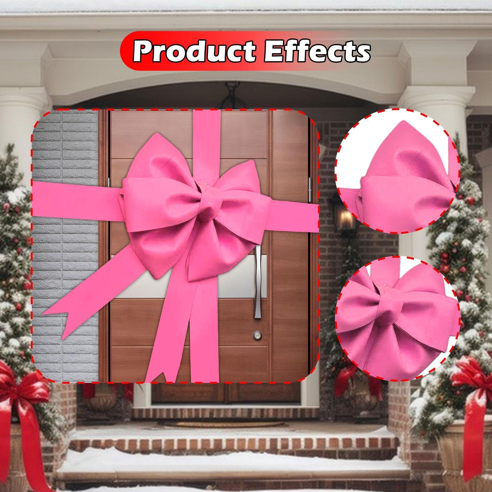 Kit Fai da Te per Realizzare Un Grande Fiocco, Sfondo Fai da Te, Decorazioni per la casa, Decorazioni da Parete con Fiocco, Rosa