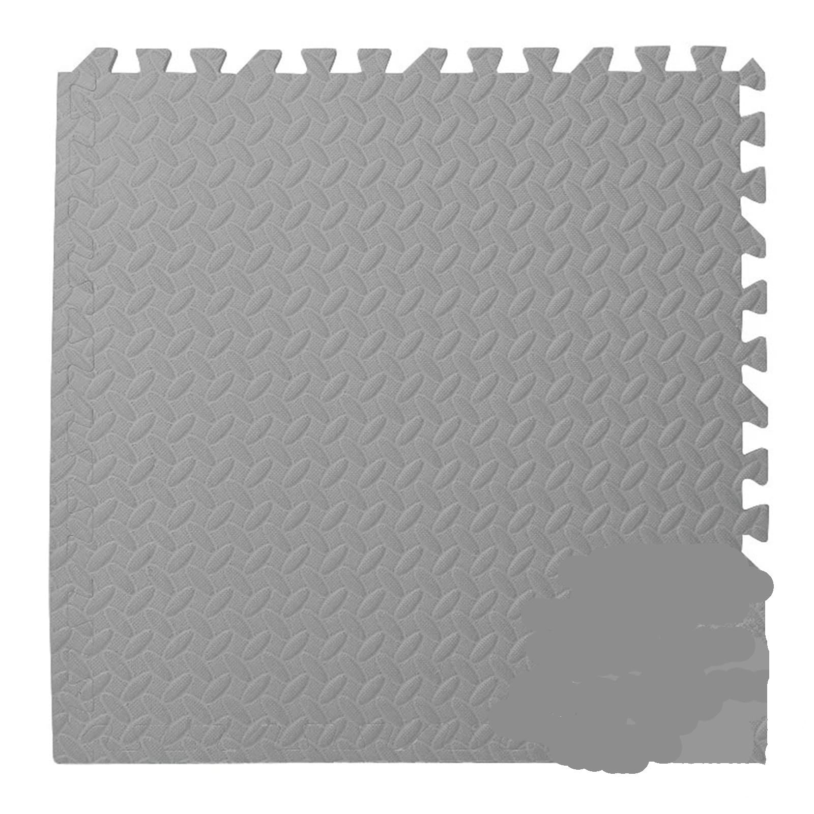 Esterilla Fitness Puzzle Alfombra de Juego de Espuma EVA for niños, 8-16 Piezas(Grey,16 Pieces)