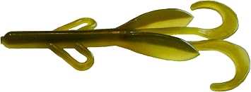 Big Bite Baits 6-Inch Creature Bait-Pack of 8 Key Lime Pie