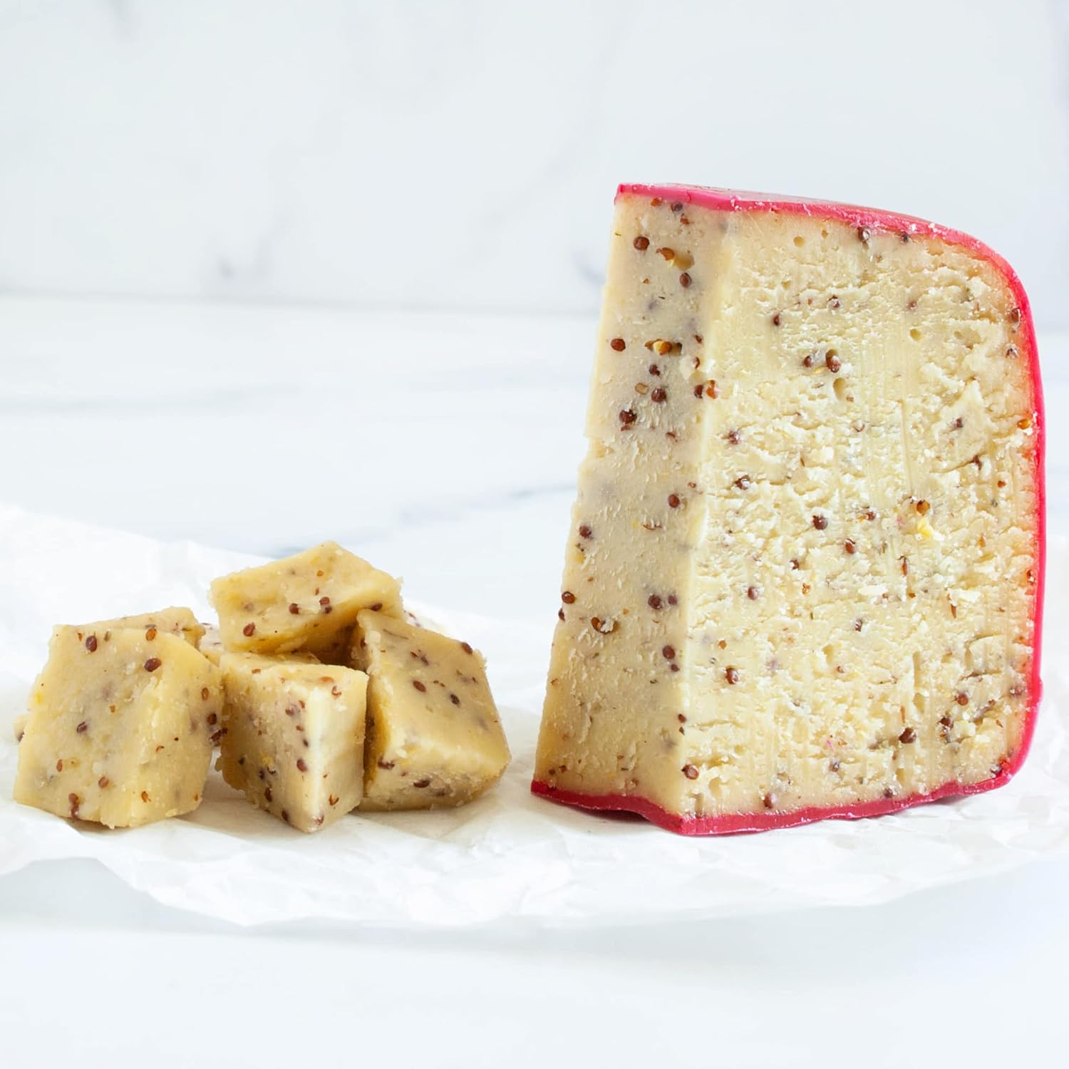 igourmet Cheese Lover's Sampler Gift Box - Includes Spanish Manchego, Italian Gorgonzola Piccante, Double Gloucester Onion & Chive Cheese, Asiago Fresco, Aged Cheddar, Aged Gouda, Brabander Gouda, Gruyere and Camembert