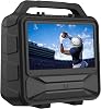 Monster Vision 2 | Sistema de entretenimiento portátil con pantalla 1080p de 15.6" y altavoces de 60 W | hasta 25 horas de reproducción | Puertos HDMI duales | Incluye cable USB-C a HDMI | Sintonizador ATSC para uso como TV portátil 5