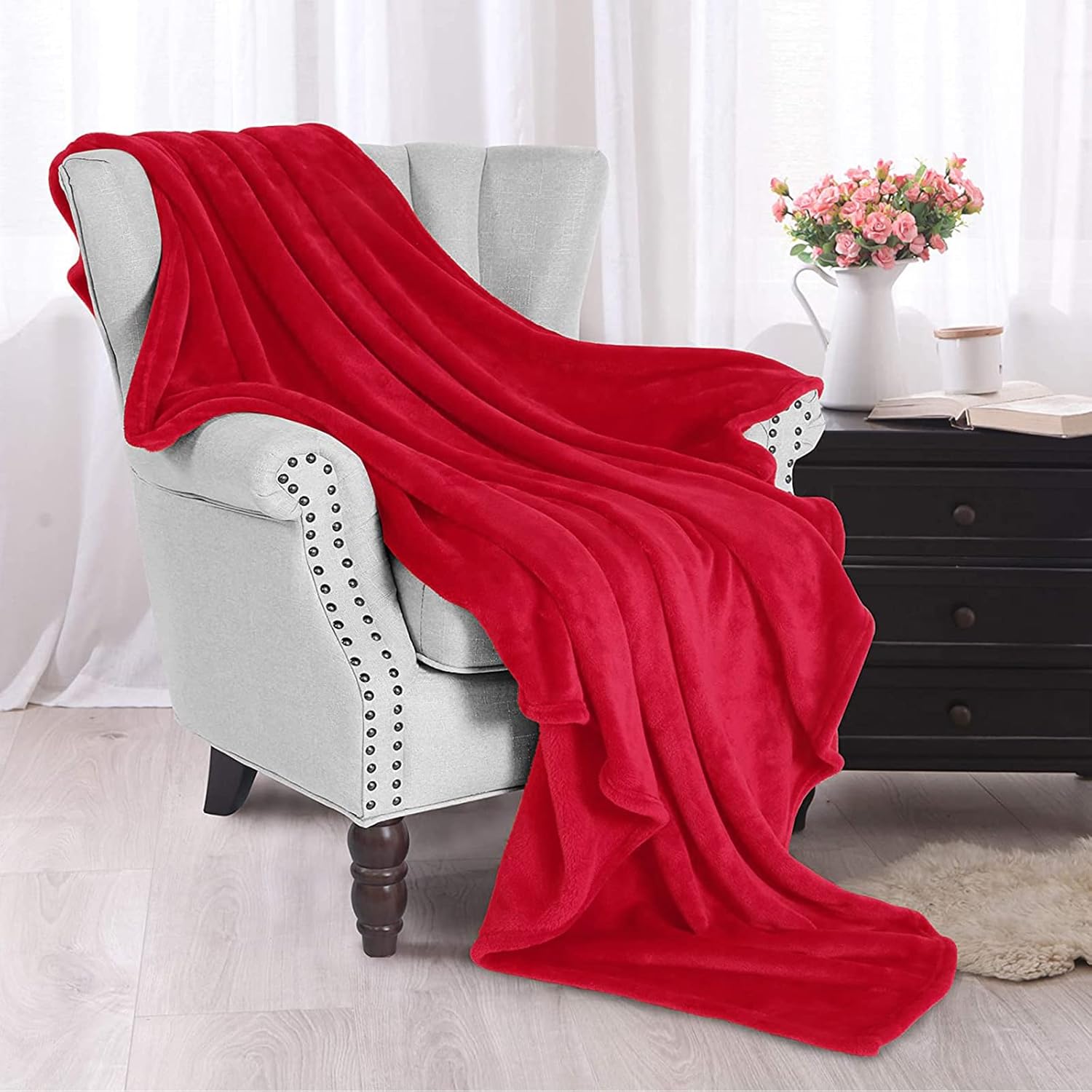 Exclusivo Mezcla Throw Blanket for Couch, Sofa, Settees and Chairs, 127