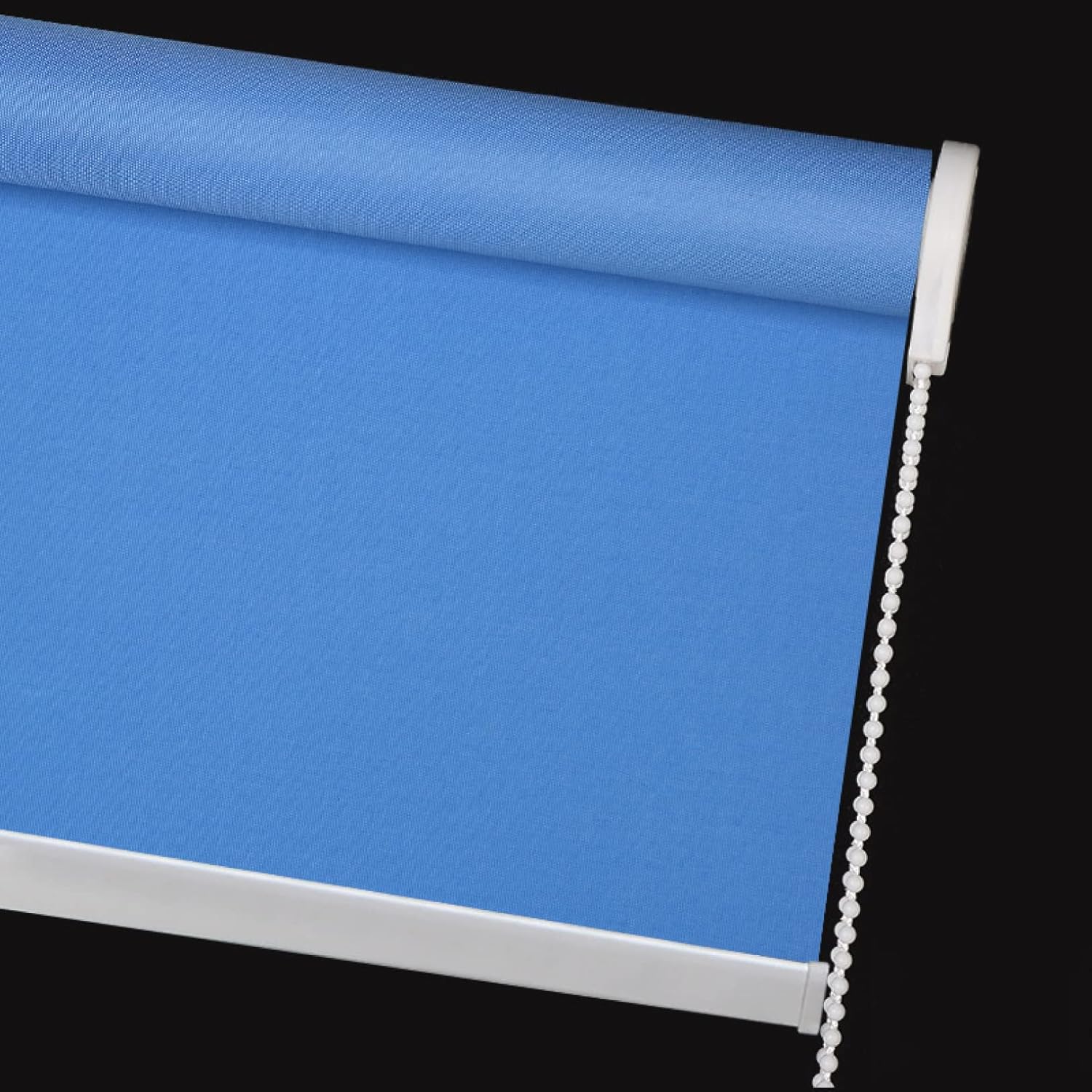 ロールスクリーン 35 180cm Uvカット つっぱり めかくし オーダーメイド カーテン ネジ不要 ブラインド ブルーa ベッドルーム リビング ロール ロールカーテン 断熱 目隠し 穴あけ不要 突っ張り簡単取付け 遮光率50 遮熱 部屋 間仕切り 防水 非遮光 52 Off 180cm
