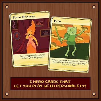 Cryptozoic Entertainment Adventure Time Card Wars Collector's Pack: Flame Princess vs. Fern