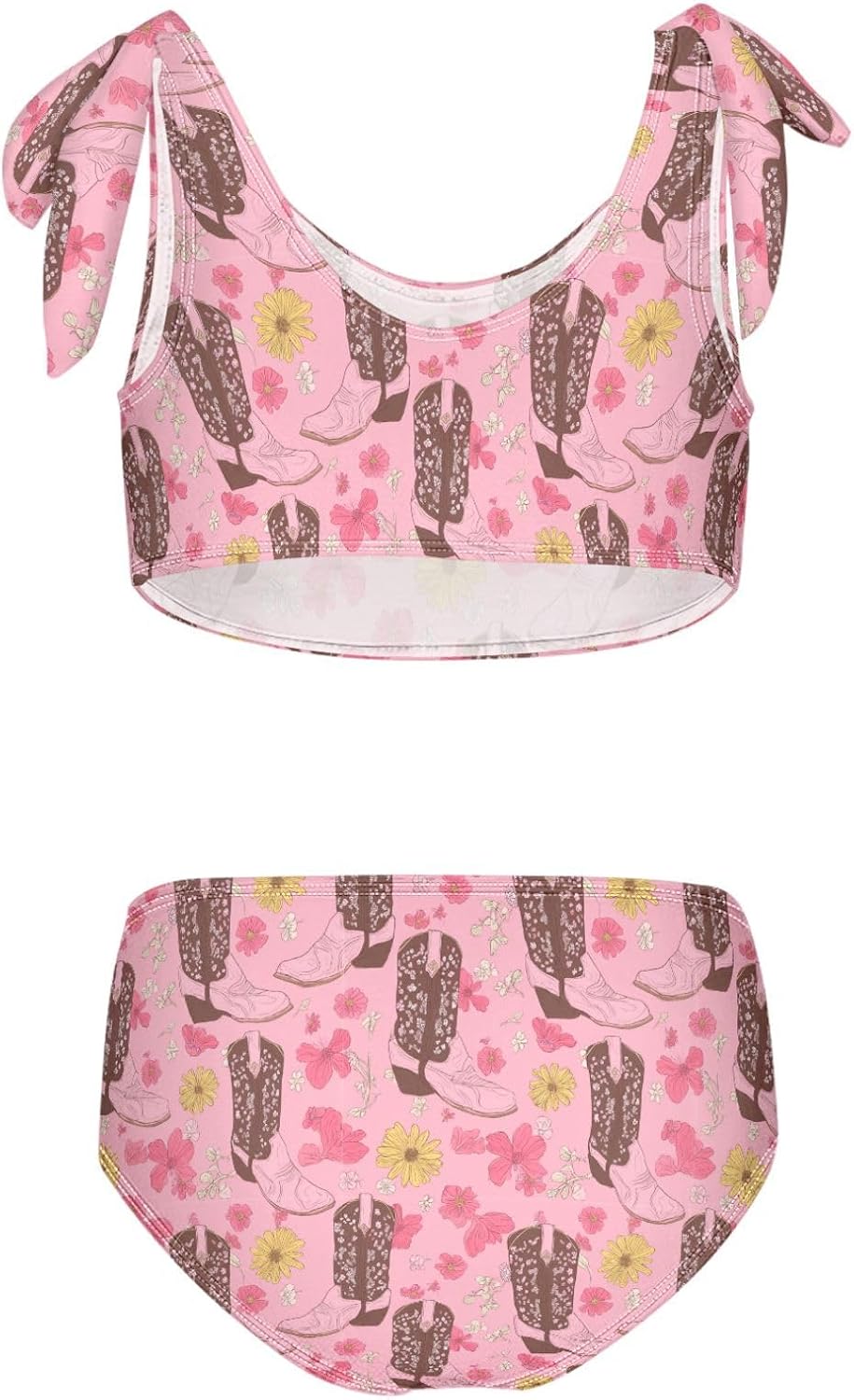 Boccsty Summer Girls Swimsuits Kids Bikini Sets 2 Pcs Bathing Suit for 3T-12T