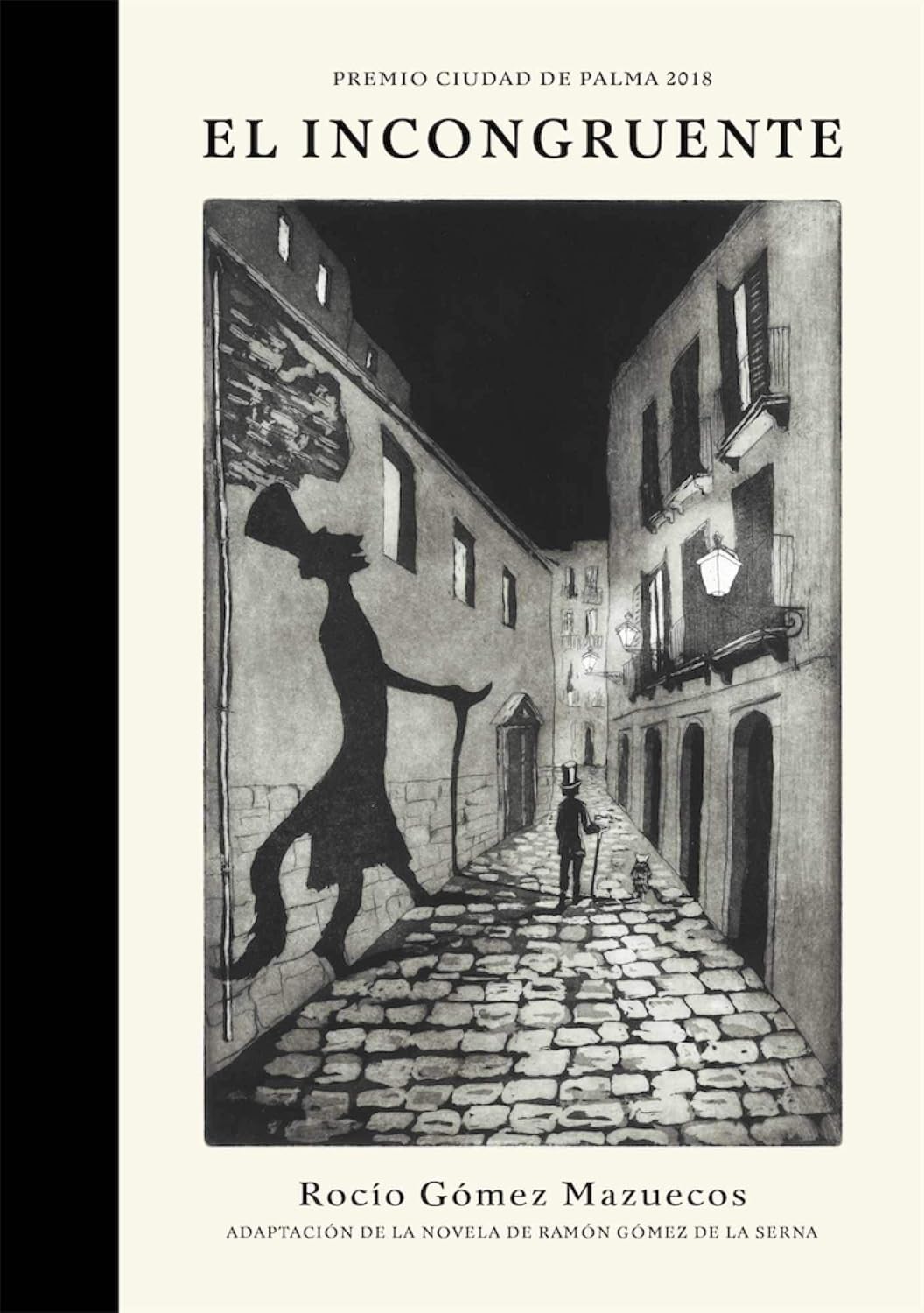 Portada del cómic El incongruente, de Rocío Gómez Mazuecos adaptando la obra de Ramón Gómez de la Serna