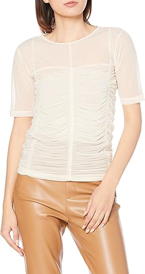 Amazon Co Jp リリーブラウン カットギャザーシアートップス Lwct レディース Beg F ファッション