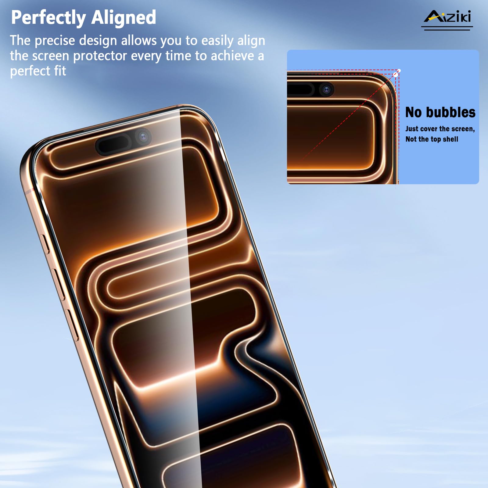 Kit Protection écran IPhone 17 Pro Max - 3 Films Verre Trempé 9H + 2 Protecteurs Caméra - Ultra Transparent, Anti-traces, Compatible Coque - 8