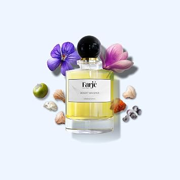 Farje Perfumes Desert Whisper | Inspired by Mojave Ghost | Finest Niche-Quality Ingredients | Extrait de Parfum Long Lasting | Mens Floral Woody Musk 50ml