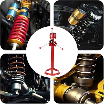 Vehicle Auto Spring Compressor, Coil Spring Compressor Tool Hand Operate Strut Coil Spring Press Auto Tools Equipment Compress