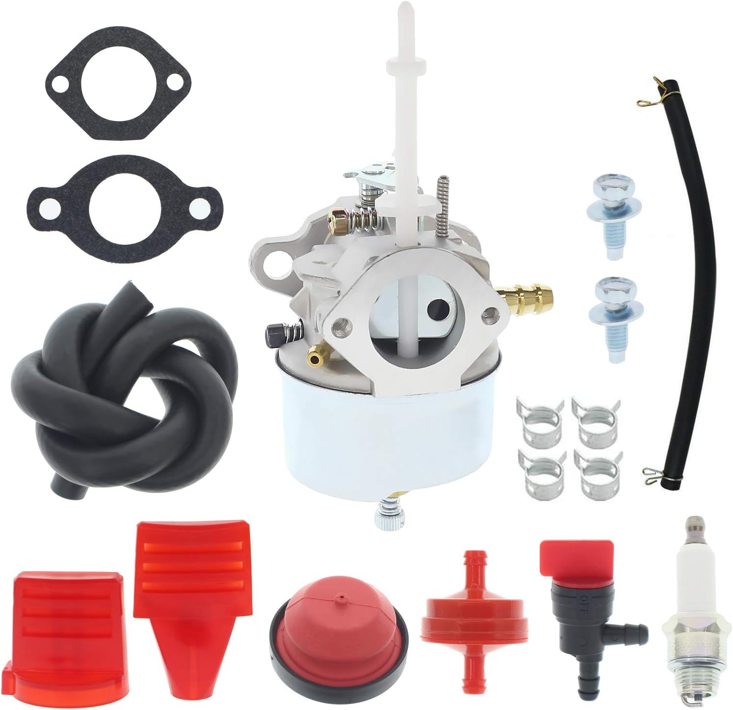 Carburetor For Tecumseh Snowblower H60 H70 HSK60 HSK70 Engines - Replaces 632379 632379A