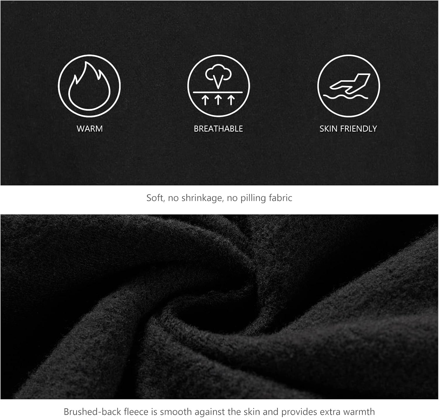 Lightbare Women’s Fleece Sweatshirt Half Zip Oversized Pullover Loose Fit Sweat Tops with Pocket Thumb Hole Fall Winter
