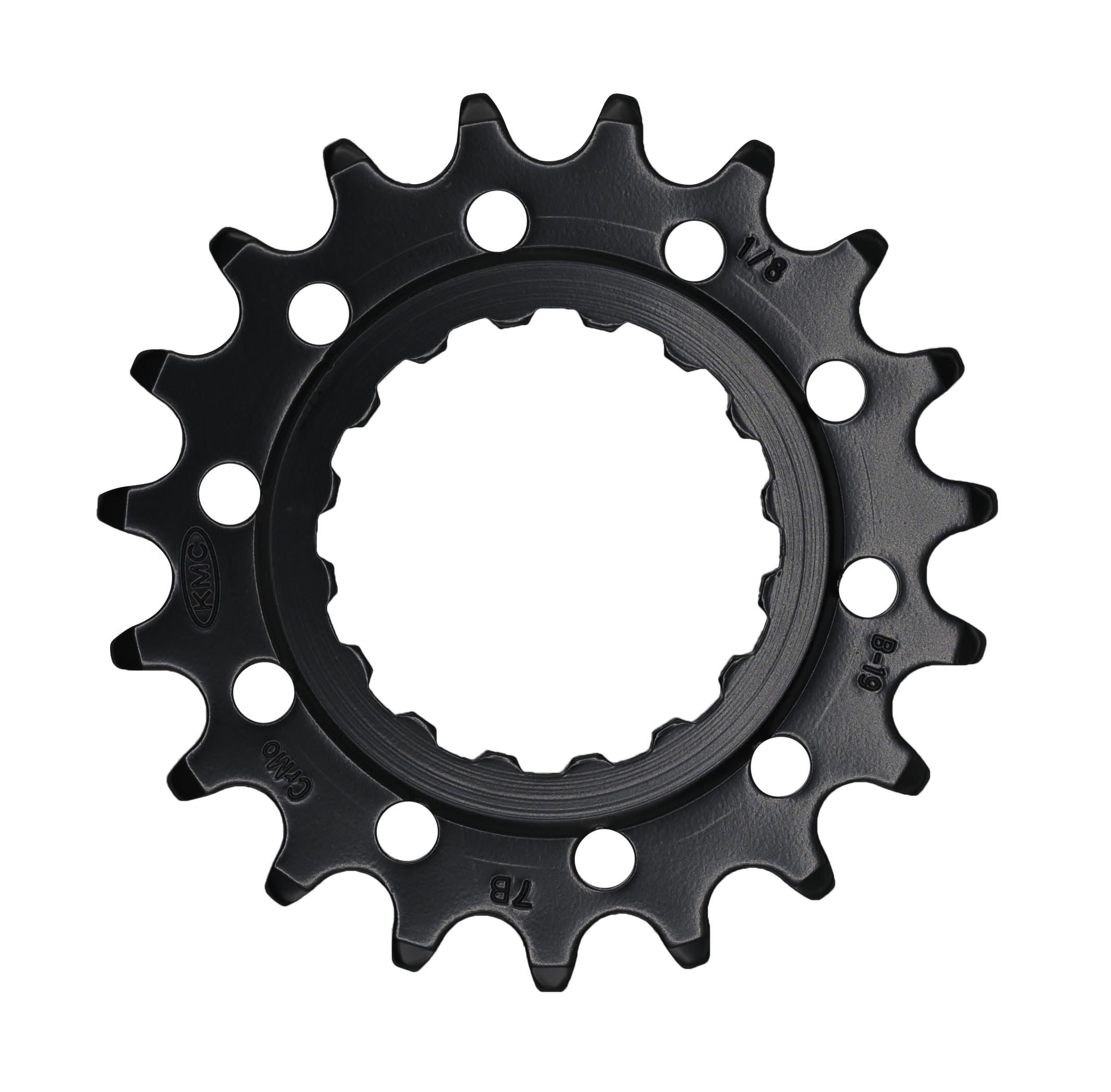 KMC Bosch Gen 2 Wide Front Sprocket, Black, 19T