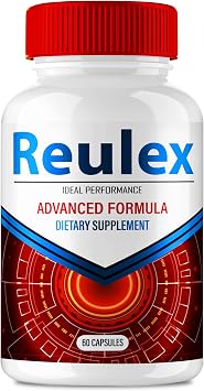 Reulex Capsules, Official Reulex Joint Supplement Pills - Maximum Strength, All Natural Formula to Fortify Bones, Movement & Bolster Flexibility, Reu Lex Joint Support Reviews 60 Capsules