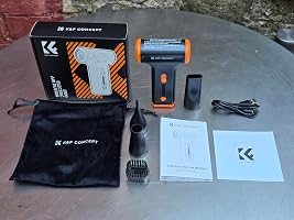 K&F CONCEPT KF08.082 B100 Electric Air Duster 120000rpm Brushless Motor 5000mAh USB-C