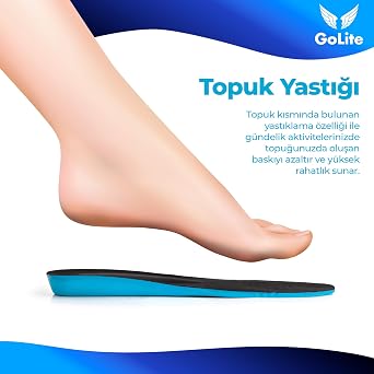 Sneaker Insoles, Daily Memory Foam Memory Shoe Insoles, Sneaker Comfortable, Soft Insoles -GoLite M22 Insole (42)