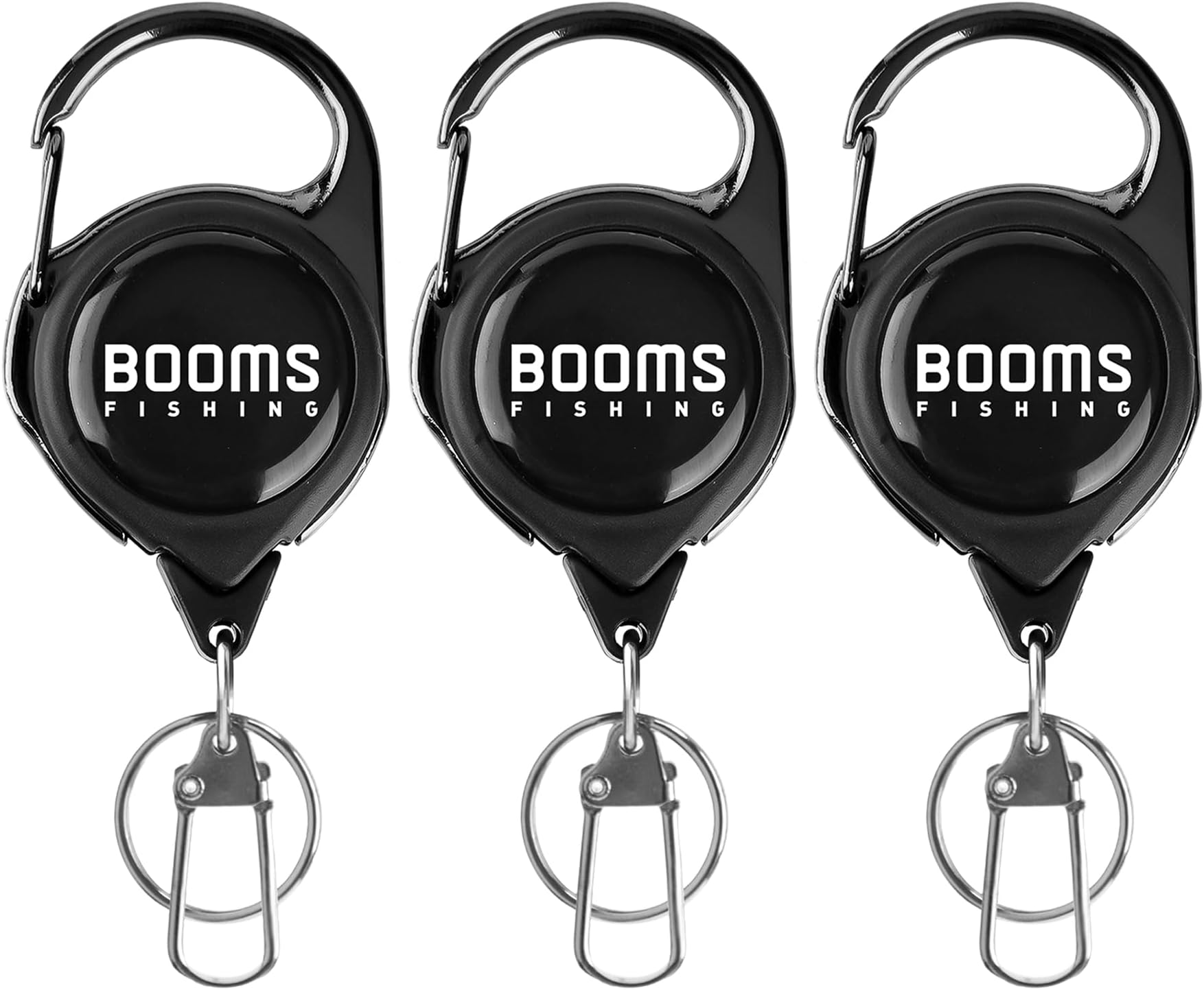 Booms Fishing RG1 Fly Fishing Zinger Retractor 3 pcs