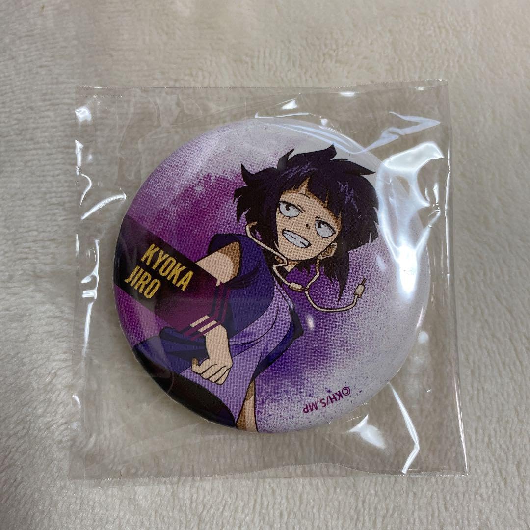 僕のヒーローアカデミア　ヒロアカ　ED缶バッジ　耳郎　響香　イヤホンジャック 僕のヒーローアカデミア ヒロアカ ED缶バッジ 耳郎 響香