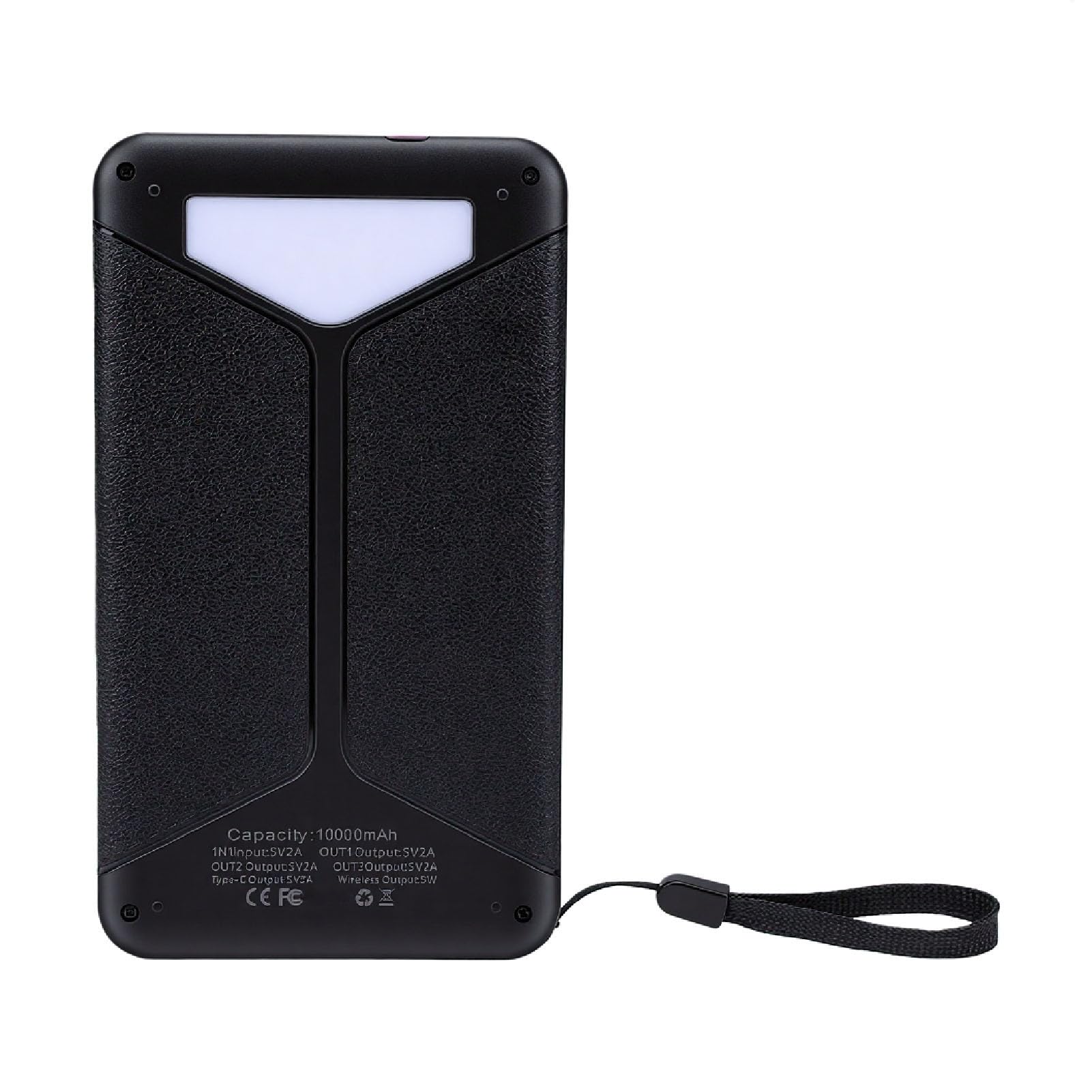 Tosuny Power Bank Solare da 10000 MAh con Pannelli Pieghevoli |Caricatore UPS USB C per Emergenza in Campeggio
