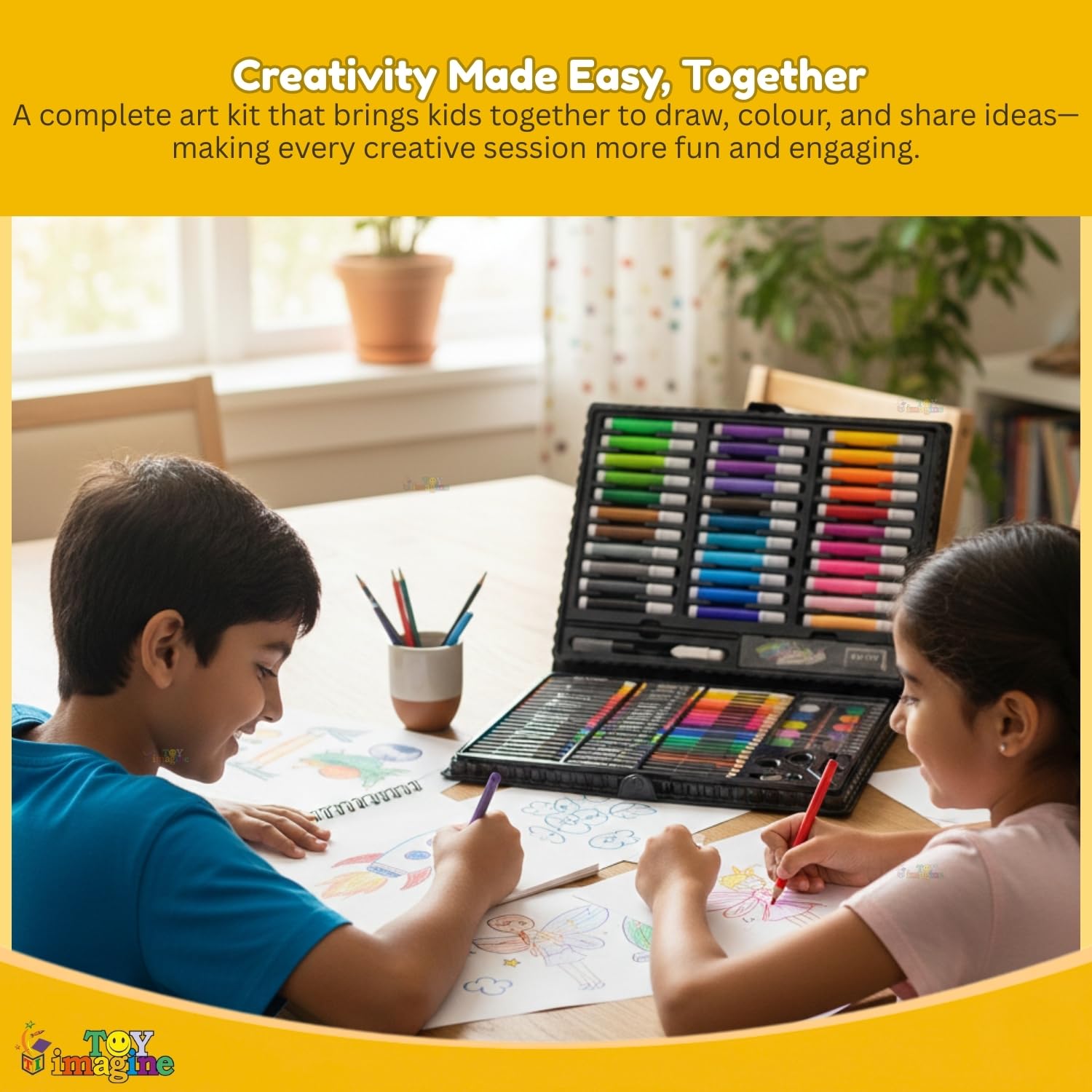 Toy Imagine 150 Pieces Colour Set Kit for Kids 6–12 — Amazon image 7