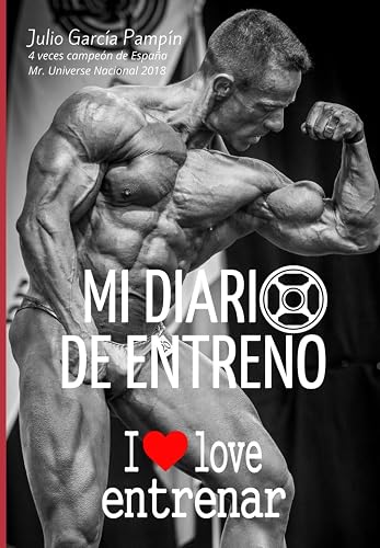 Diario de Entreno - I Love Entrenar: Versátil y útil. Tamaño de bolsillo con 65 páginas para completo control de tus entrenamientos con pesas. (Fitness blocs)