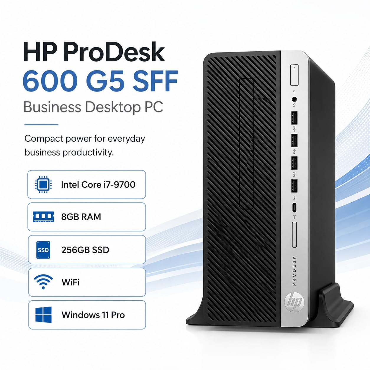 Amazon.com: HP ProDesk 600 G5 SFF Desktop Computer Slim PC, Intel