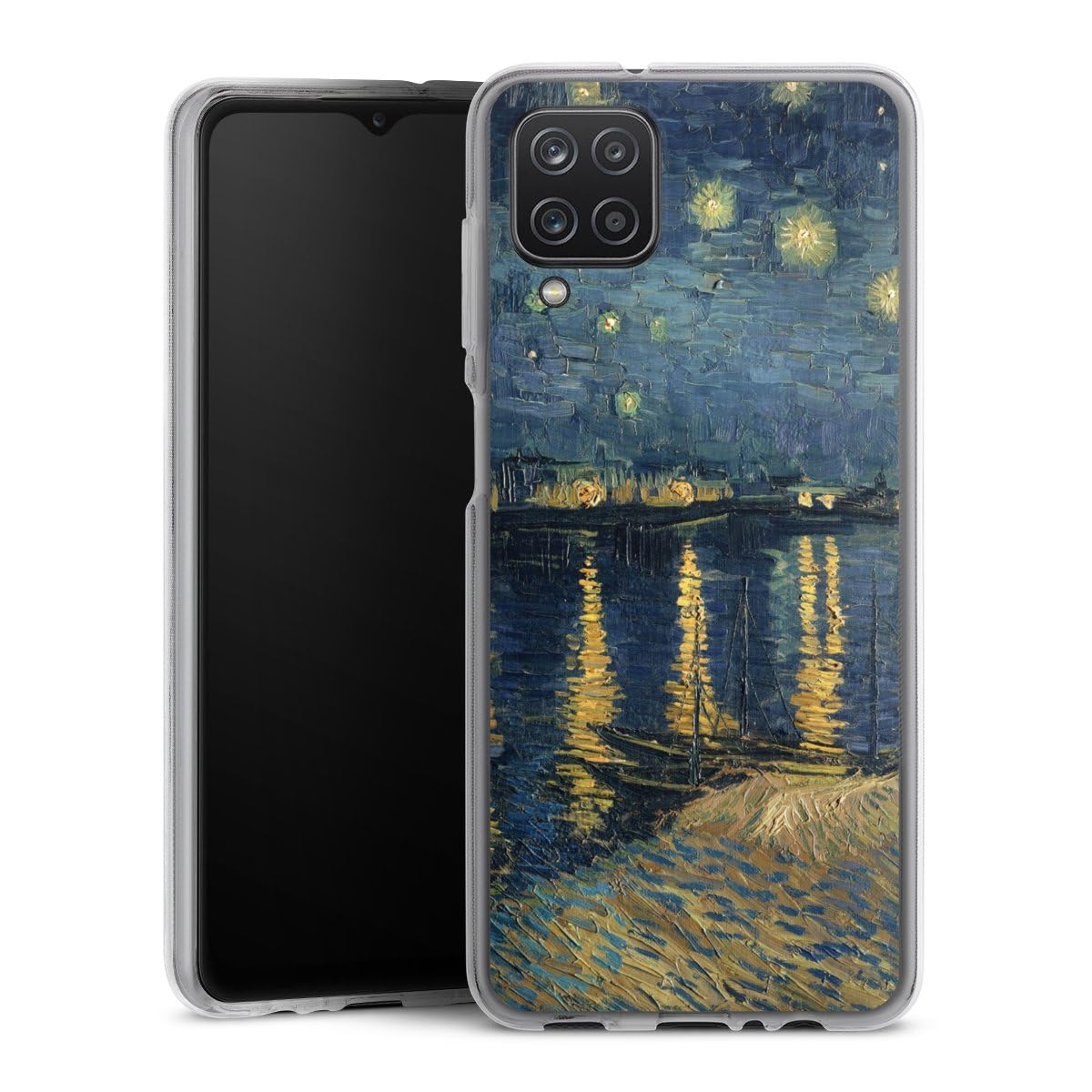 Coque silicone Samsung A12 impression art Van Gogh durable - 6